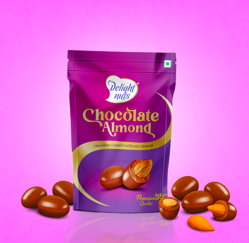 Delight Nuts – Logo Design – White Warbler Communications Pvt. Ltd.