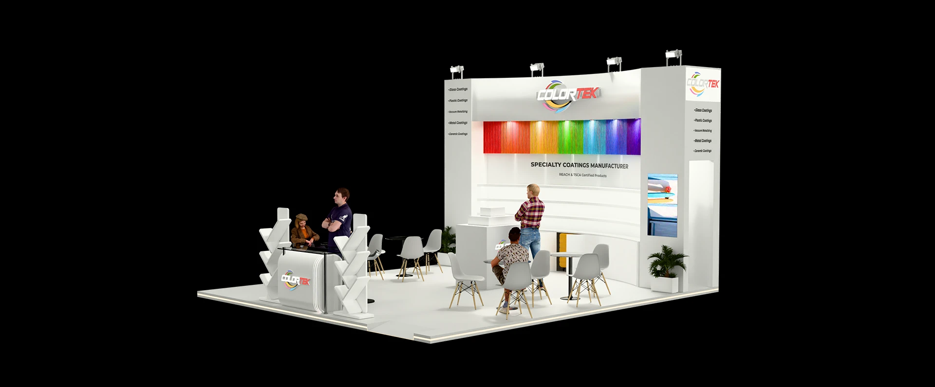 Colortek – Beauty World Dubai Exhibition Design | Exhibition Stall Design
