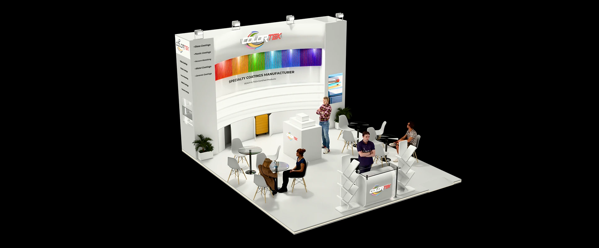 Colortek – Beauty World Dubai Exhibition Design | Exhibition Stall Design