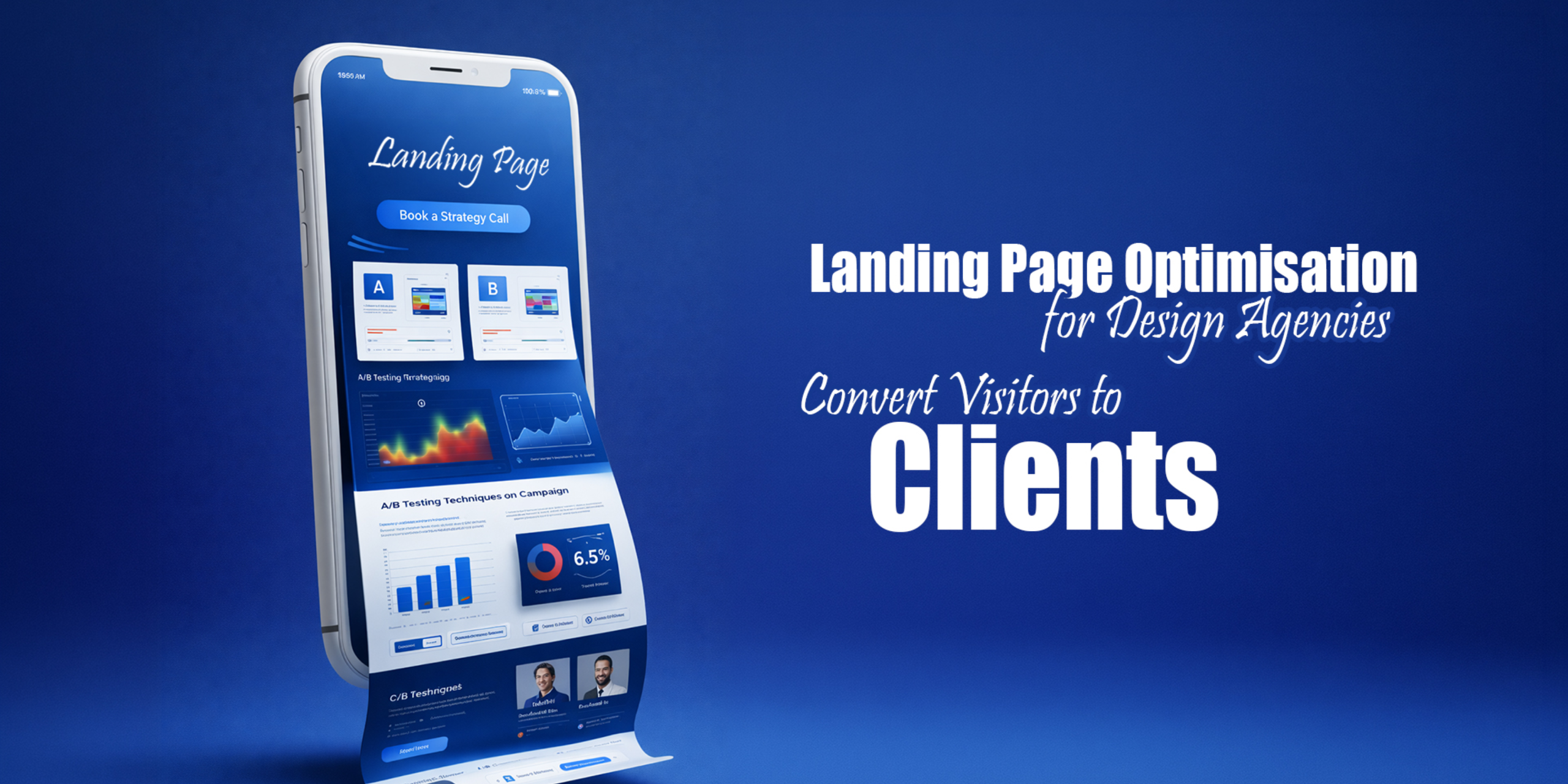 Landing Page Optimisation for Design Agencies. | White Warbler Communications Landing Page Optimisation for Design Agencies.