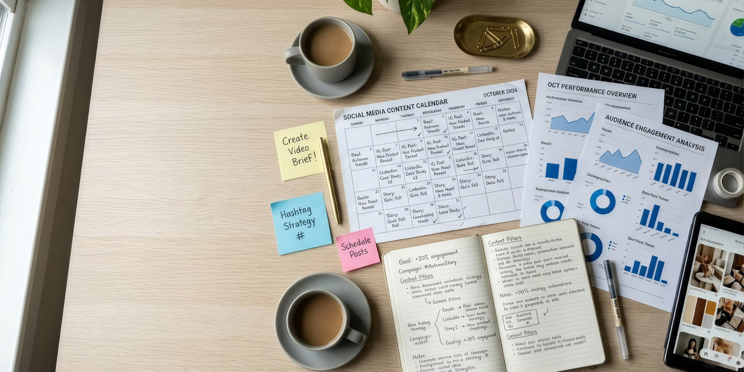 How to Create a Social Media Content Plan in 2026 | White Warbler Communications How to Create a Social Media Content Plan in 2026