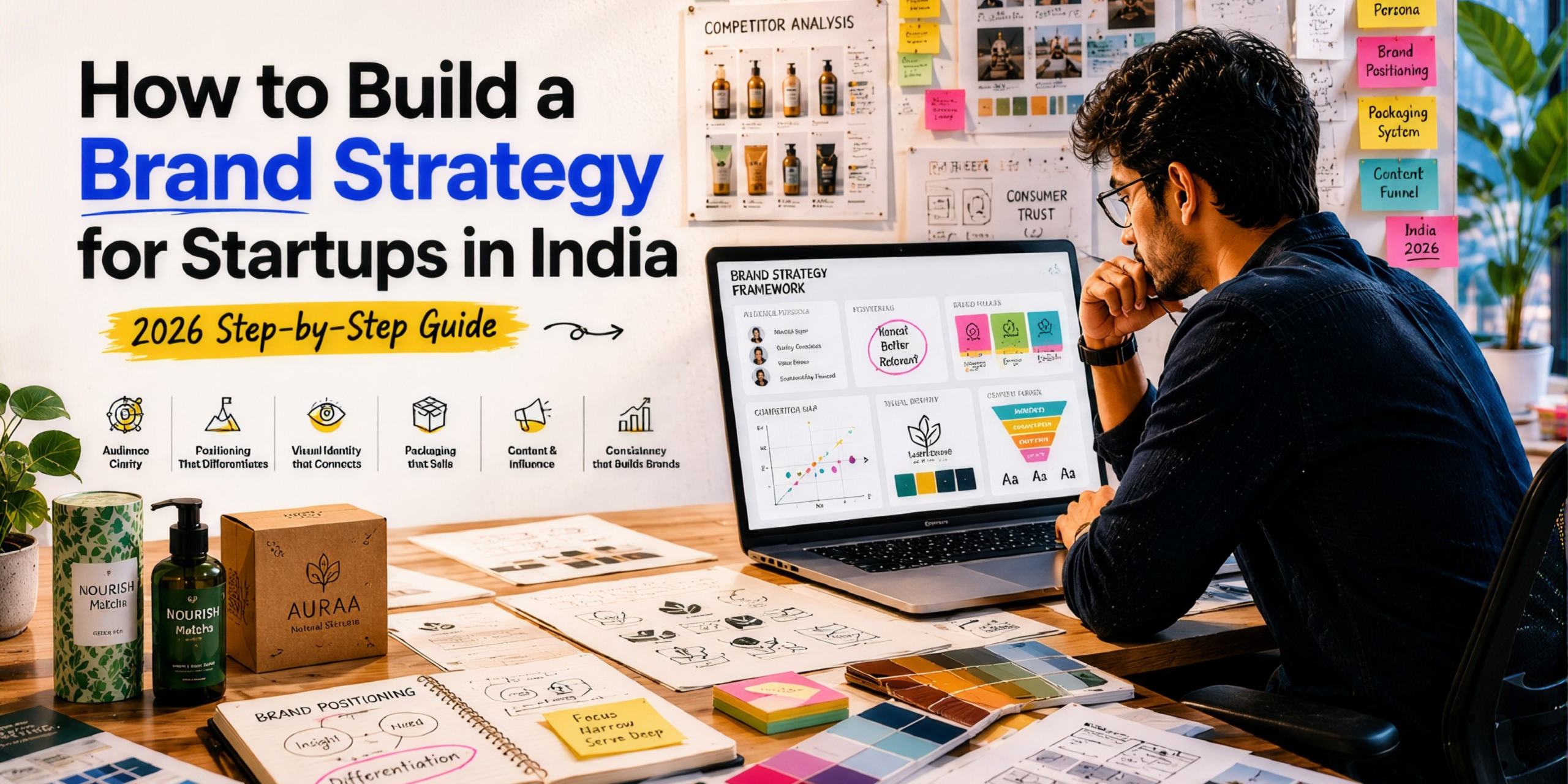 How to Build a Brand Strategy for Startups in India: 2026 Step-by-Step Guide | White Warbler Communications How to Build a Brand Strategy for Startups in India: 2026 Step-by-Step Guide White Warbler Communications