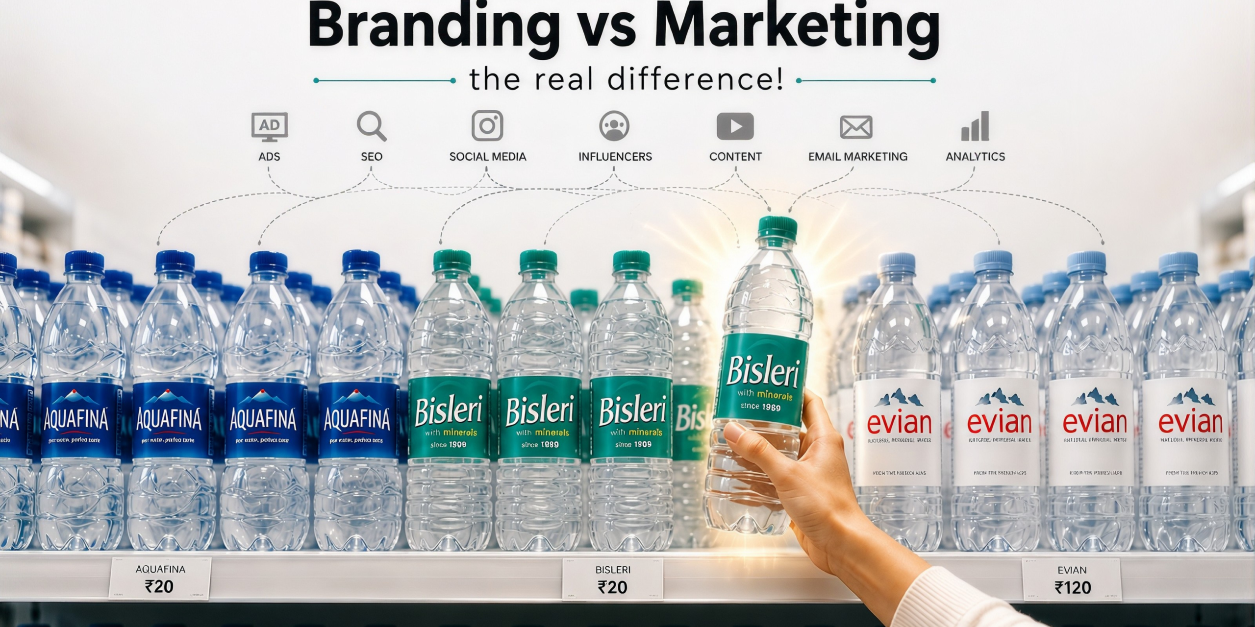 Branding vs Marketing – The Real Difference and Why We Need Both To Grow in 2026 | White Warbler Communications Branding vs Marketing - The Real Difference and Why We Need Both To Grow in 2026 White Warbler Communications