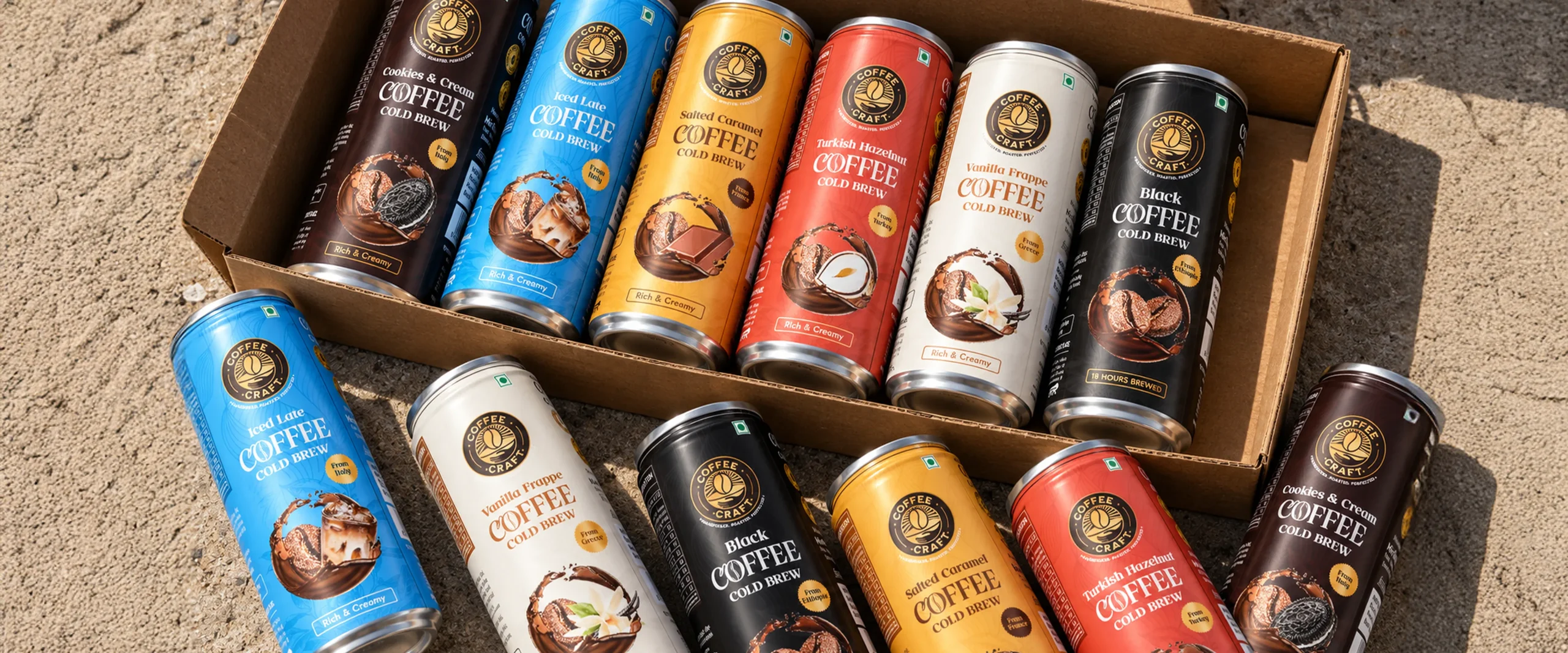 The Coffee Craft – Premium Coffee Packaging Experience