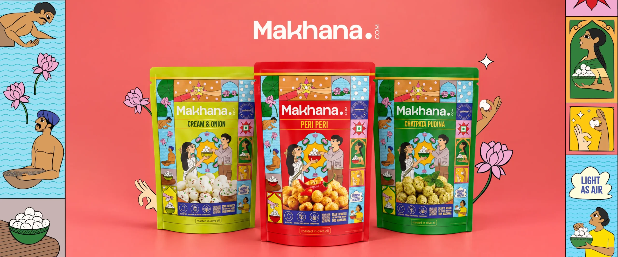  Makhana.com – Food Brand Identity and Design | Brand Experience Design
