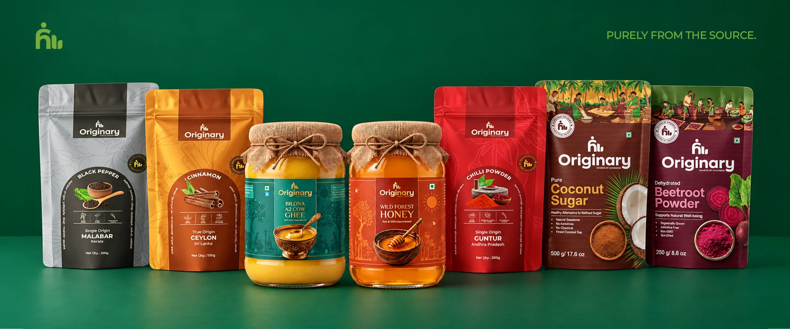 Originary – Food Packaging Design | Brand Experience Design