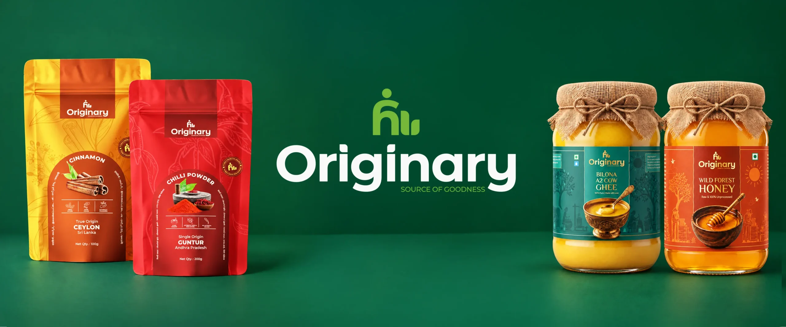 Originary – Food Packaging Design | Brand Experience Design