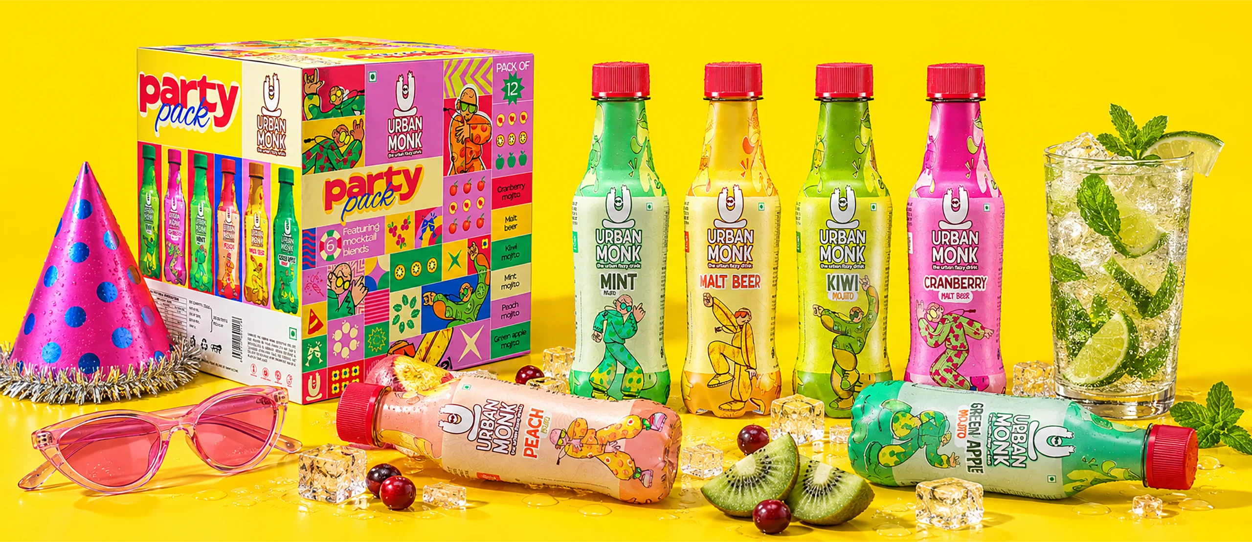 Urban Monk Brand Identity & Packaging Design | Premium Product Packaging
