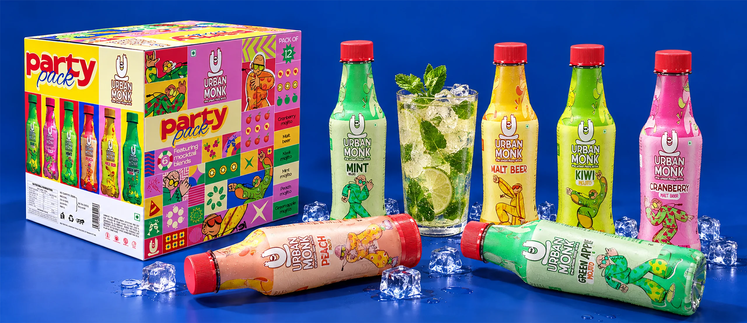 Urban Monk Brand Identity & Packaging Design | Premium Product Packaging